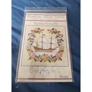 P3 Designs American Album Blocks Quilting Massachusetts Pattern Only Mayflower